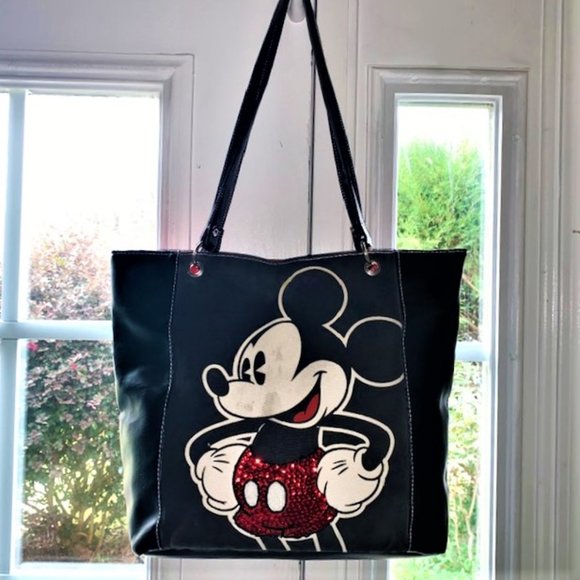 Disney Handbags - GUC - DISNEY Mickey Mouse Classic Tote Bag